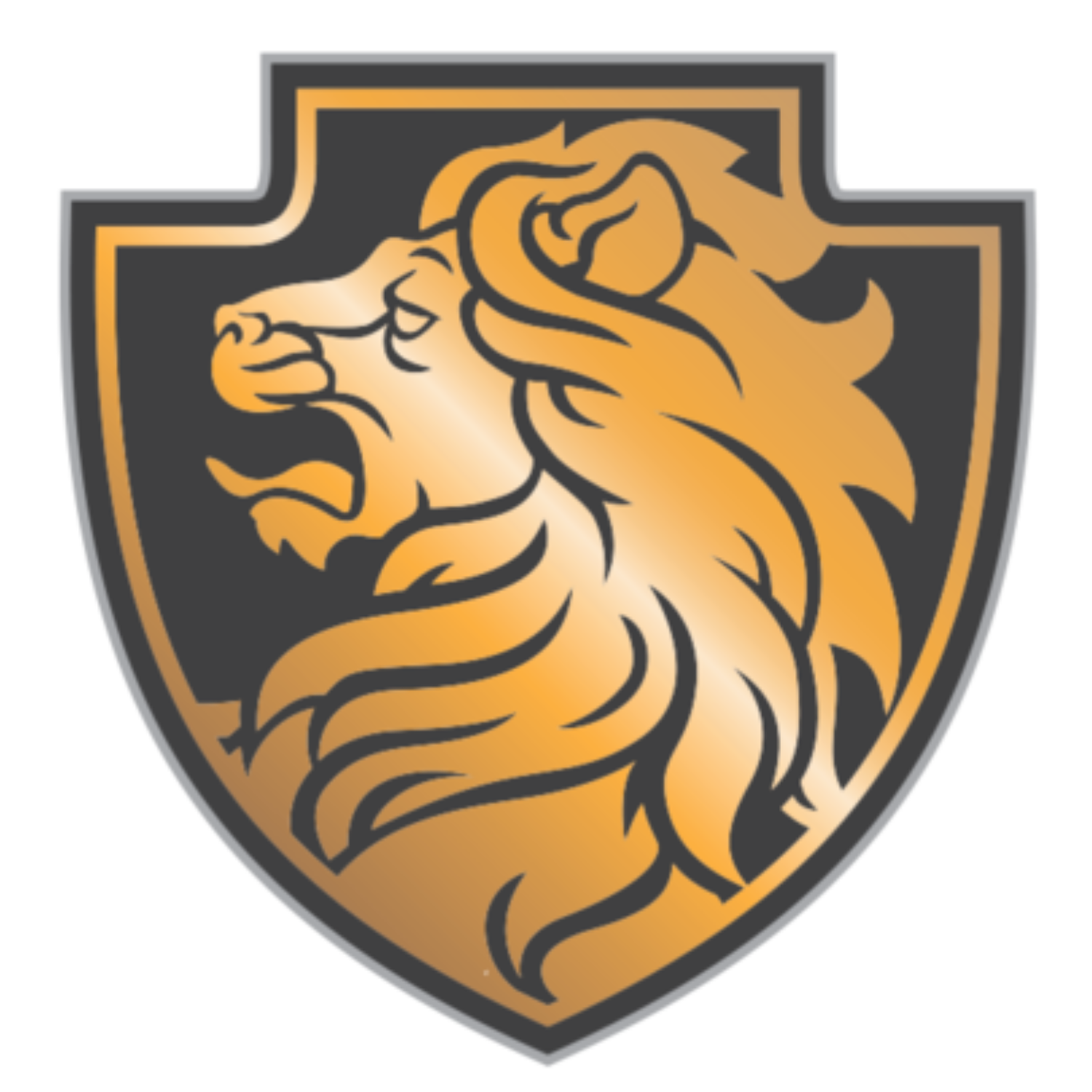 Lion crest logo